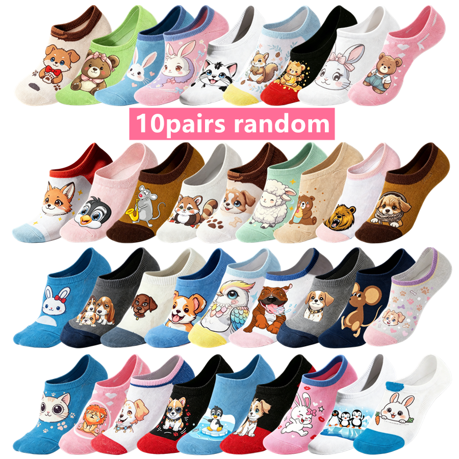 Street Fashion Anime - 10pairs random Hip Hop Fashion Anime