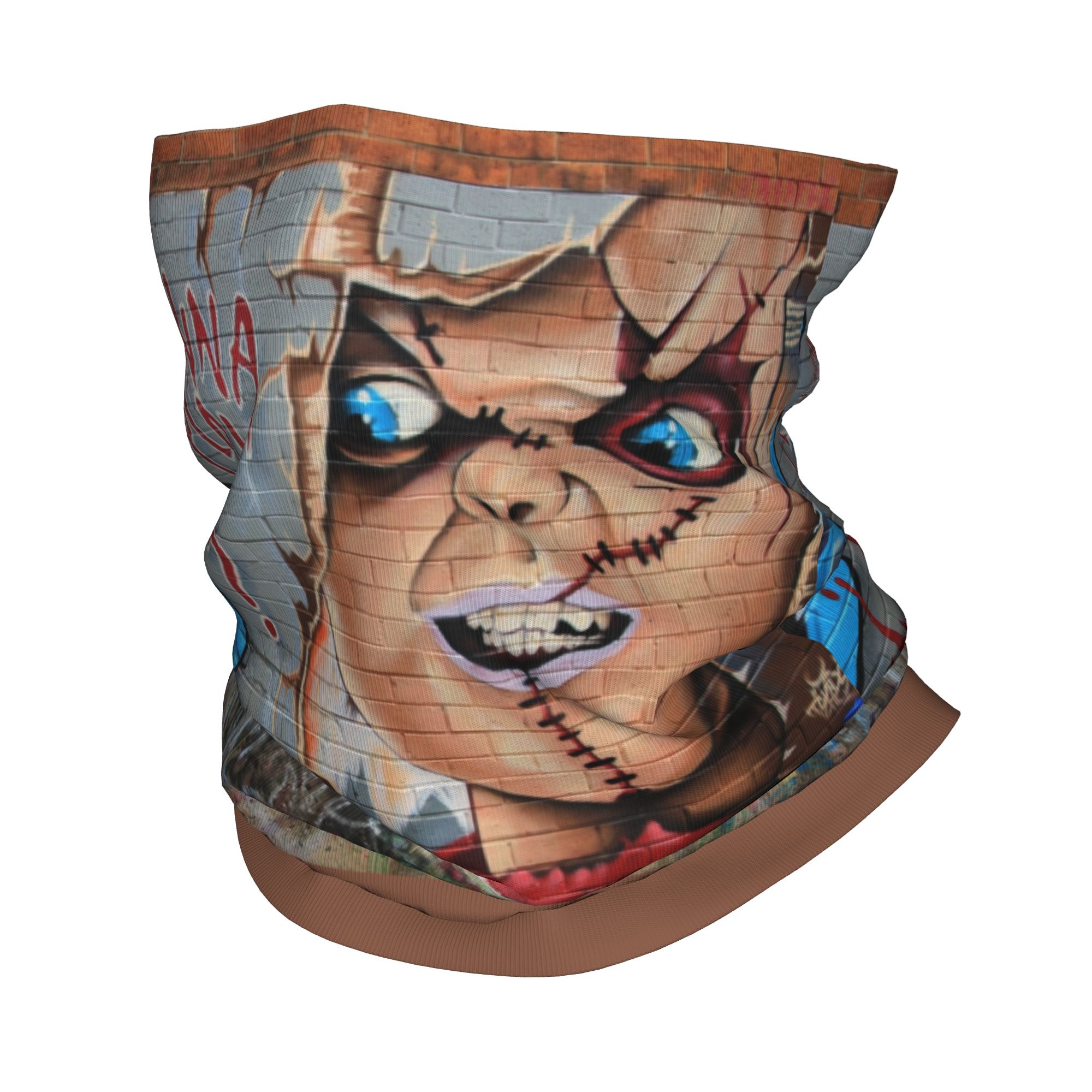 Street Fashion Art - Custom Chucky Street Art Bandana Neck