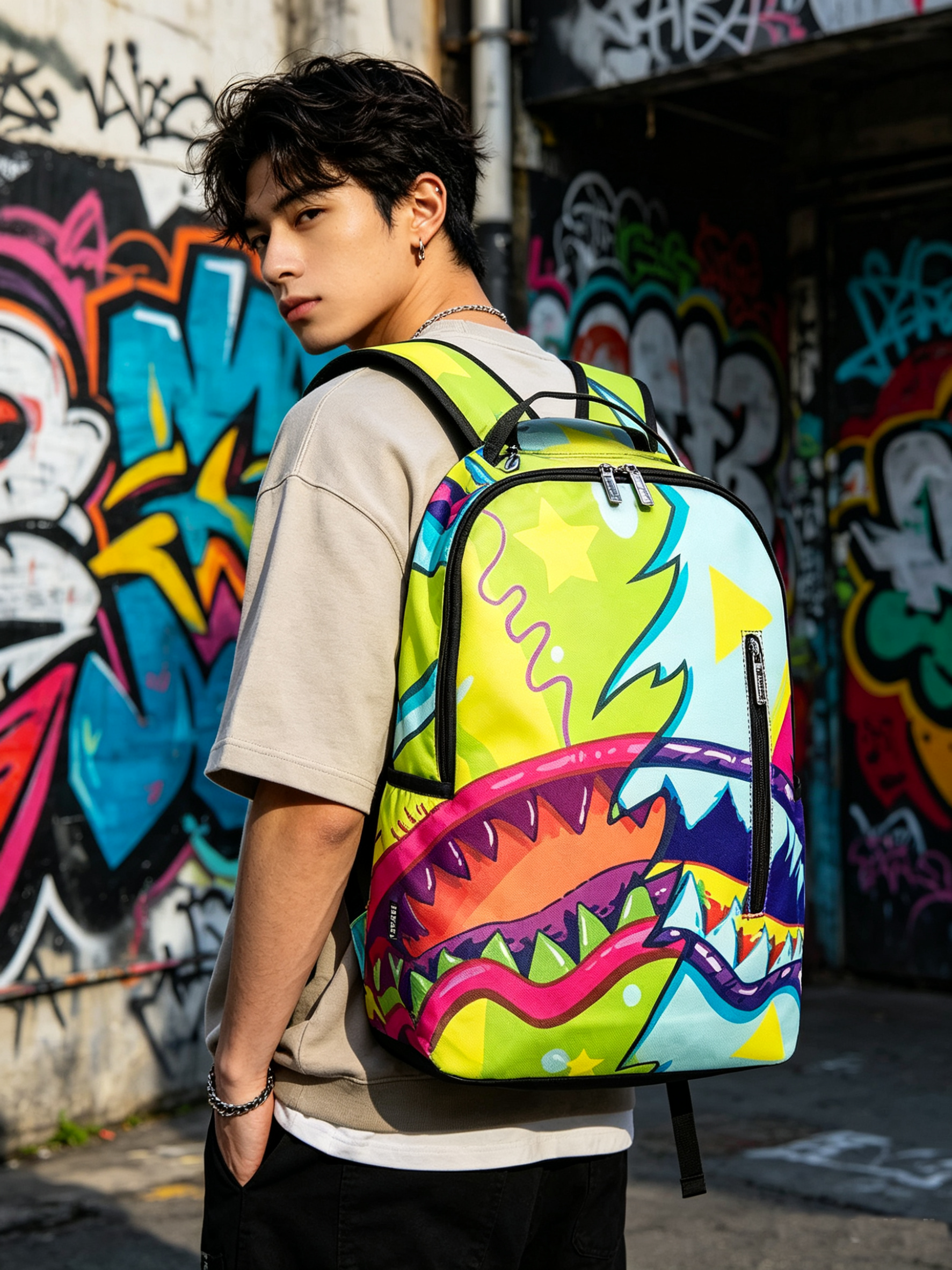 Street Fashion Winter - New Trendy Street-Style Design Backpack for