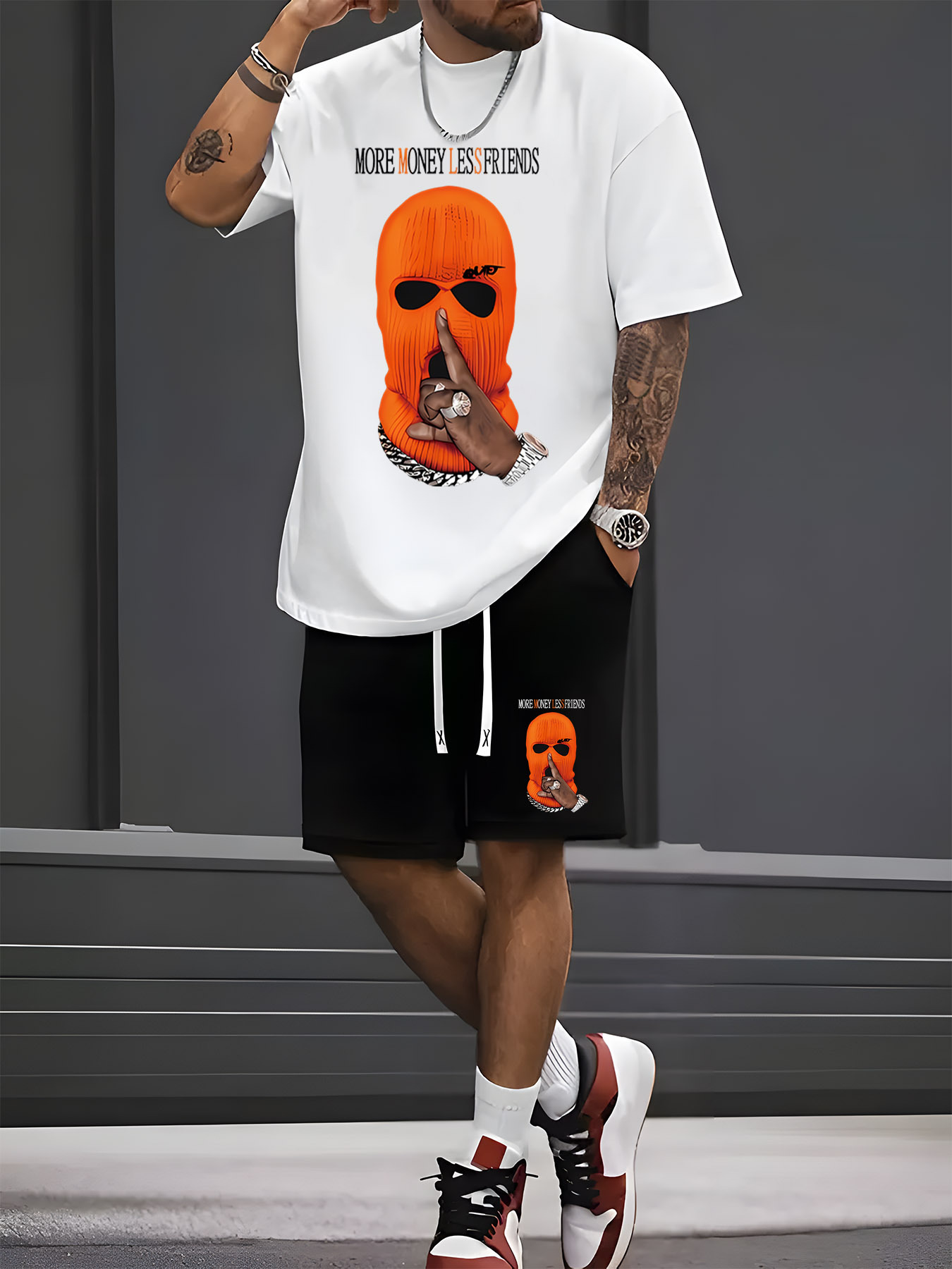 Street Fashion Men - 2026 Summer New Men's Short-Sleeved Shorts
