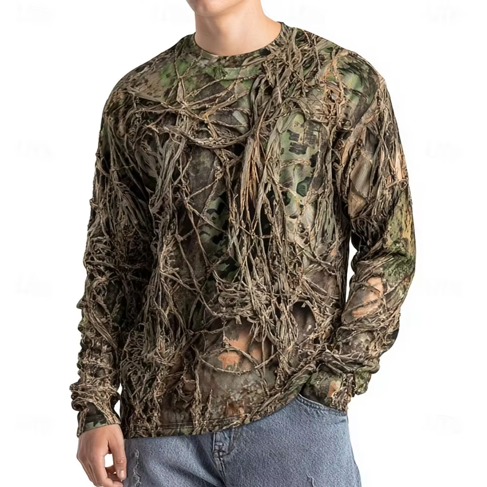 Men's Camo Animal Print Long S - Street Fashion Men recensie en prijs