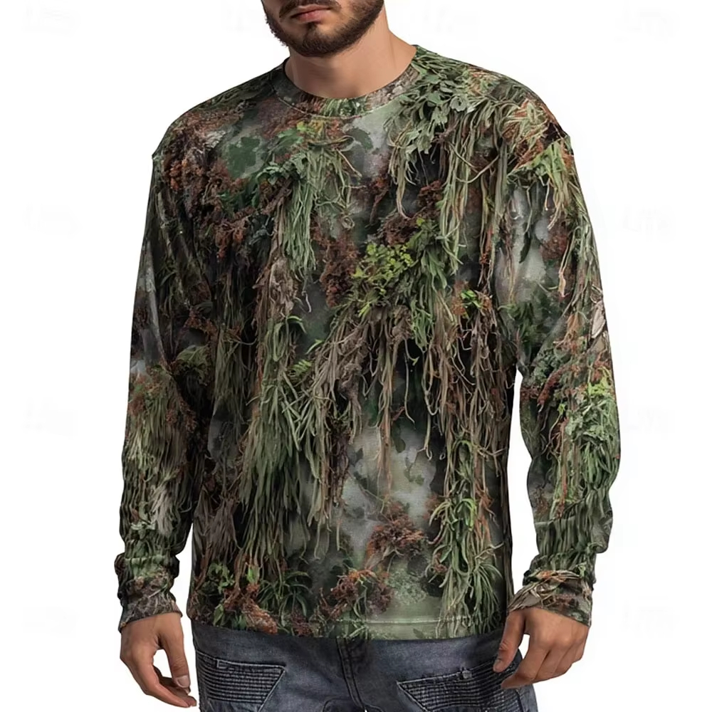 Men's Camo Animal Print Long S - Street Fashion Men recensie en prijs