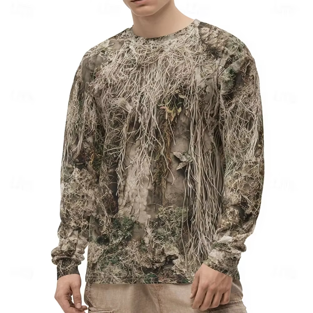 Men's Camo Animal Print Long S - Street Fashion Men recensie en prijs