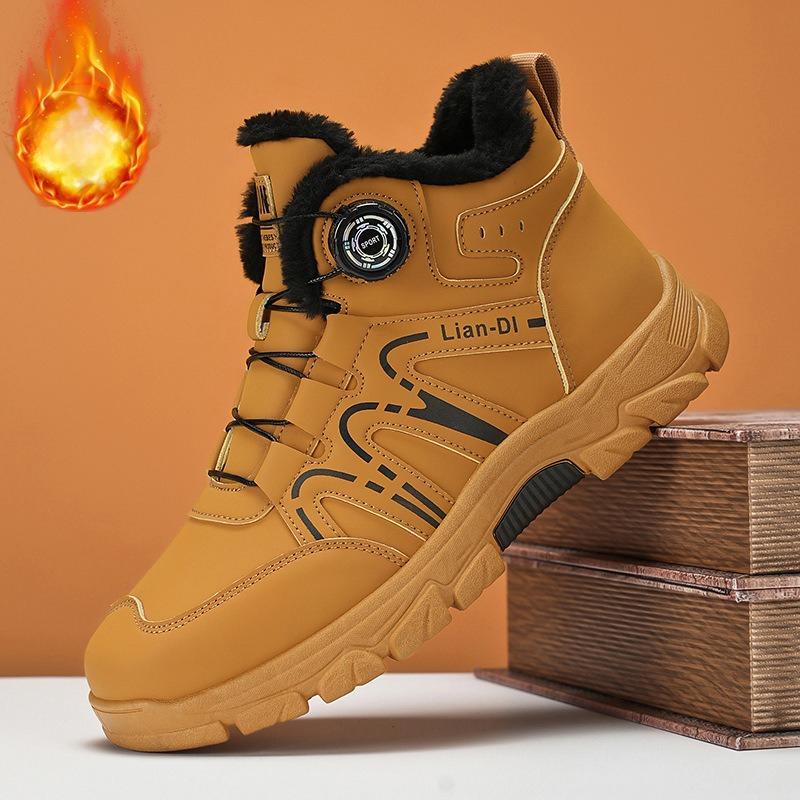 Fashion Plush Men's High Top B - Street Fashion Winter recensie en prijs