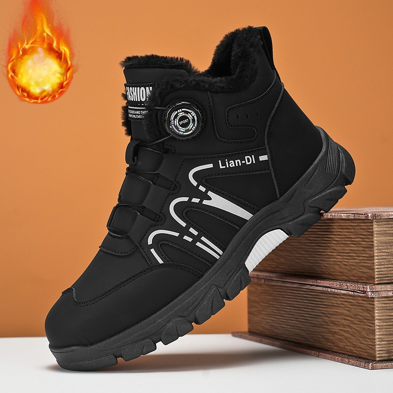 Fashion Plush Men's High Top B - Street Fashion Winter recensie en prijs