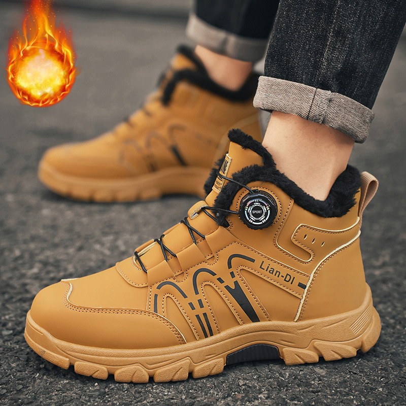 Fashion Plush Men's High Top B - Street Fashion Winter recensie en prijs