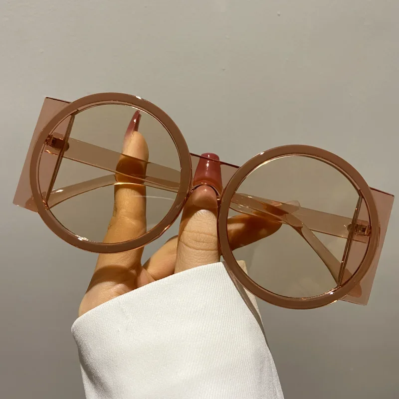Round Sunglasses Fashion Beach - Street Fashion Photo recensie en prijs