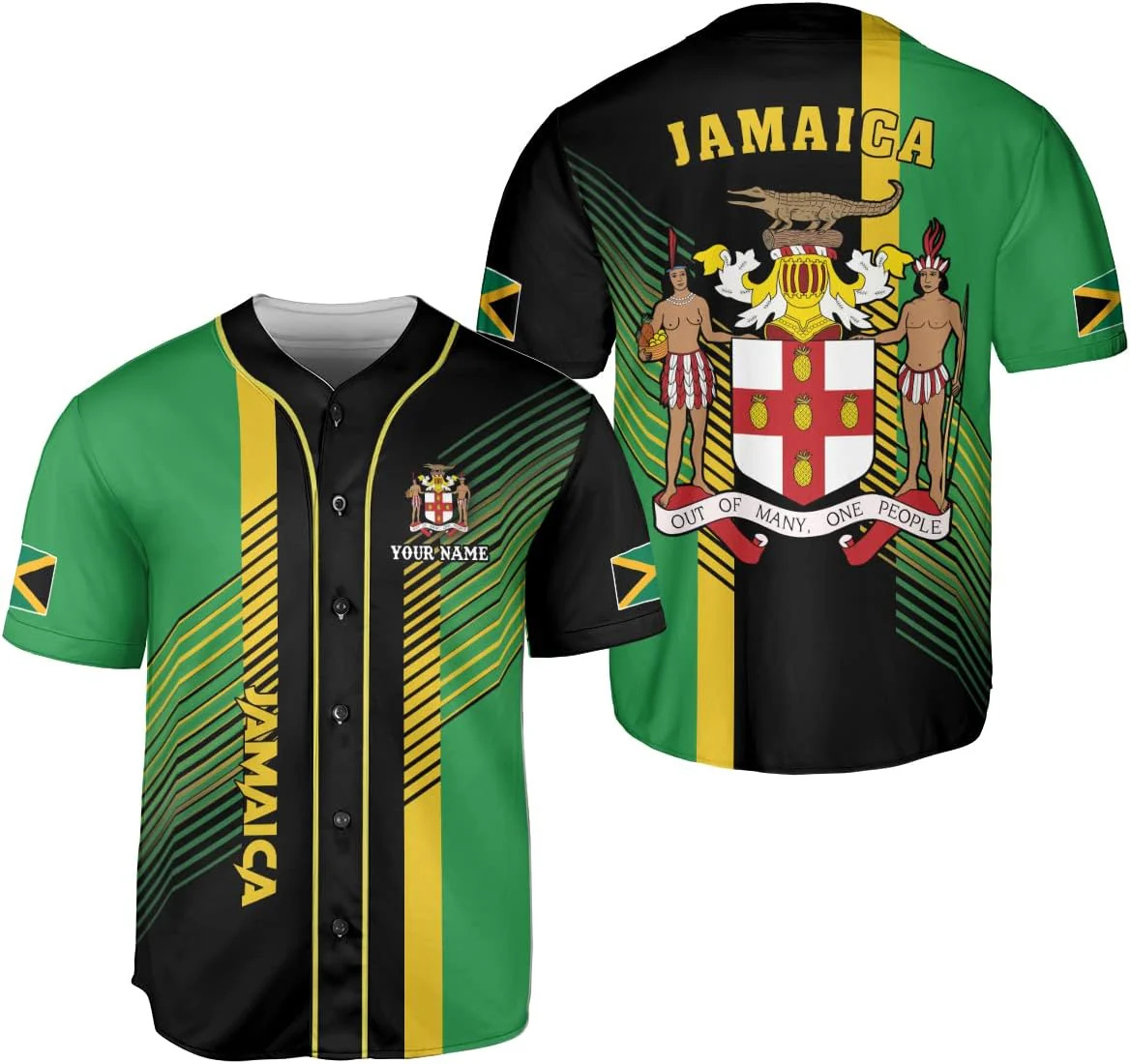 Personalized Name Jamaica Desi - Street Fashion Jersey recensie en prijs