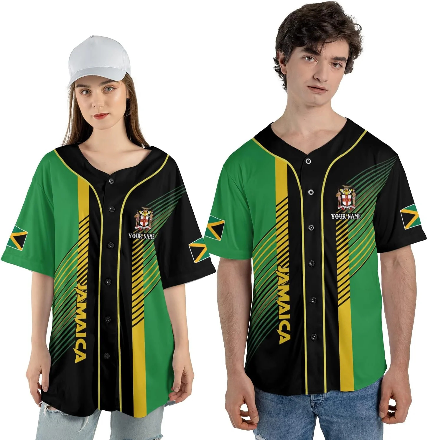 Personalized Name Jamaica Desi - Street Fashion Jersey recensie en prijs