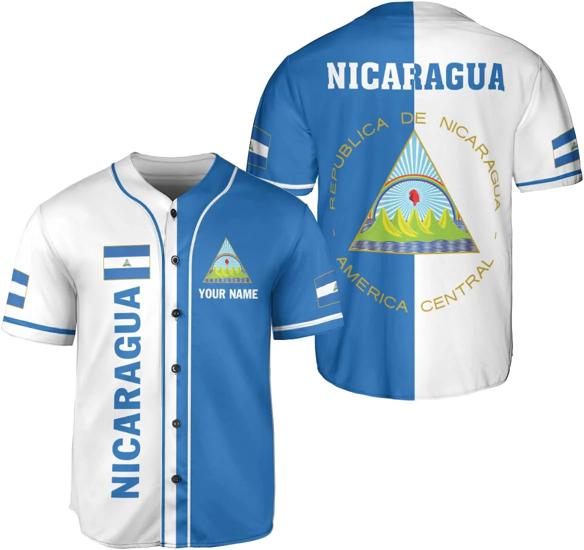 Personalized Name Nicaragua De - Street Fashion Jersey recensie en prijs