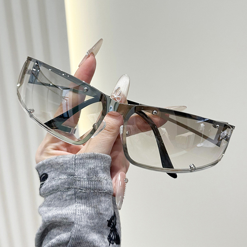Women's Fashion Hollow Sunglas - Street Fashion Photo recensie en prijs