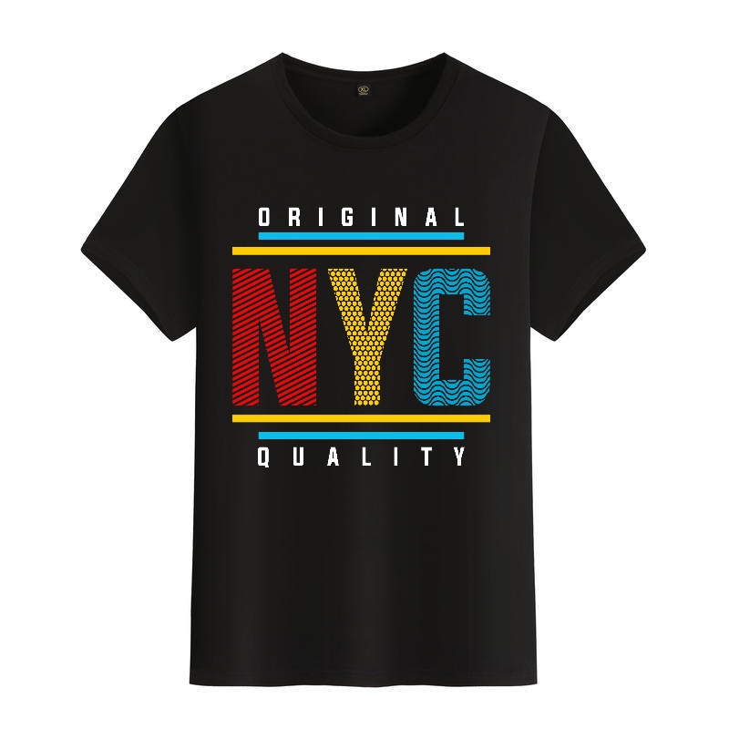 Men's Black Round-Neck Short-S - Street Fashion Nyc recensie en prijs