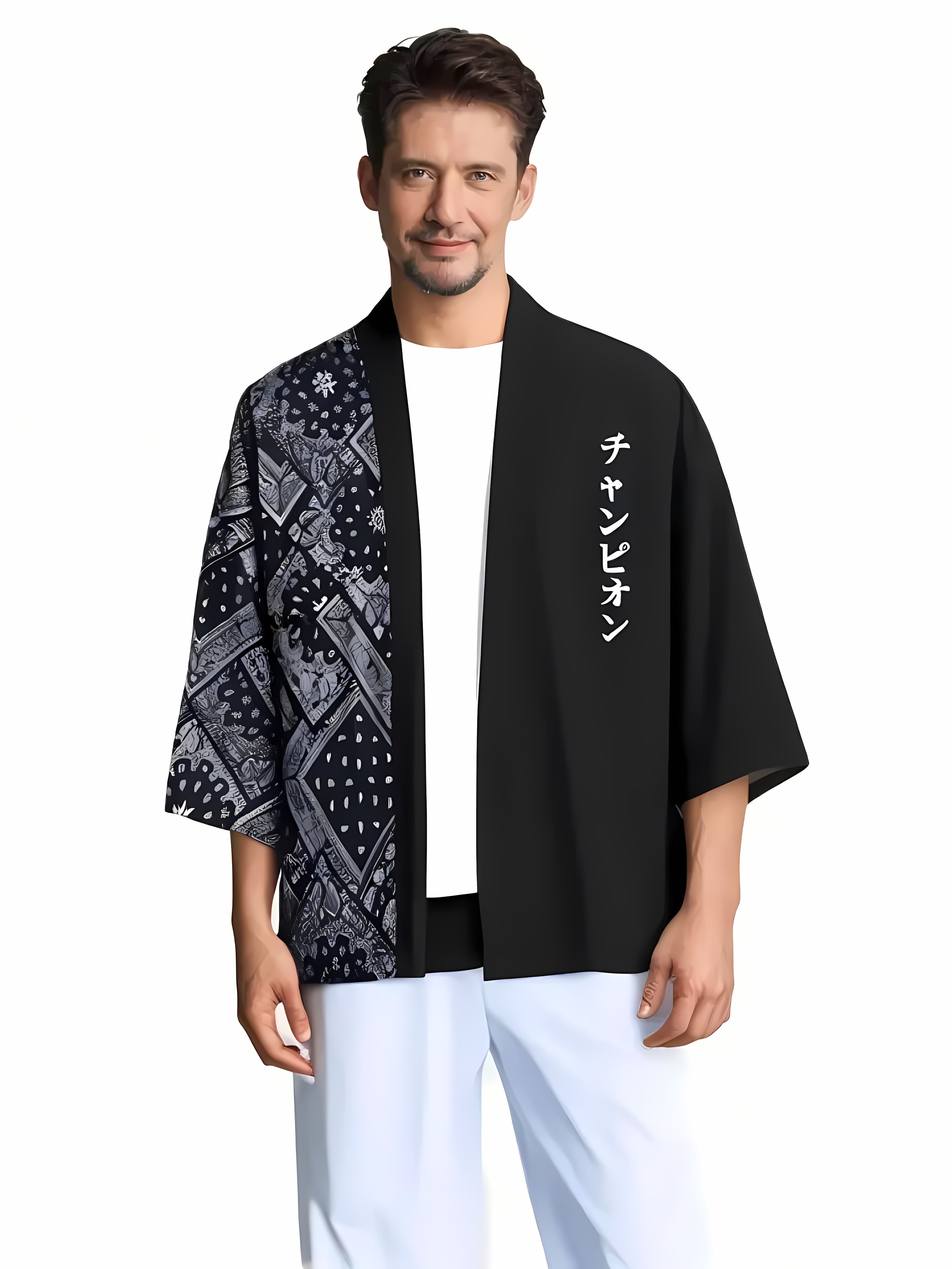 2026 Summer New Men's Kimono w - Street Fashion Kimono recensie en prijs