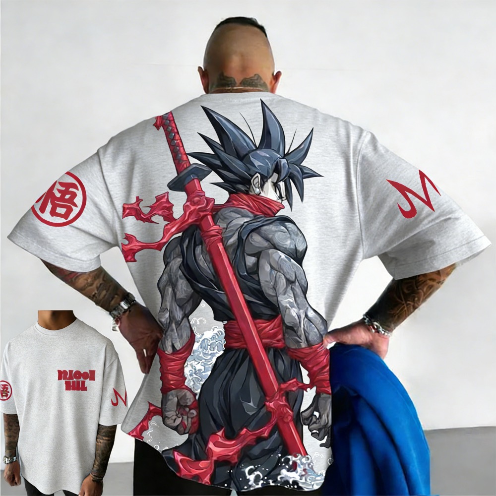 Plus Size Dragon Ball Summer A - Street Fashion In Japan recensie en prijs