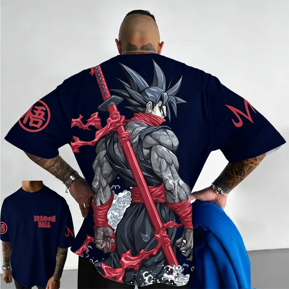Plus Size Dragon Ball Summer A - Street Fashion In Japan recensie en prijs