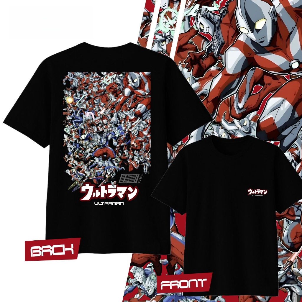 Anime Ultraman Printed Cotton  - Street Fashion Anime recensie en prijs