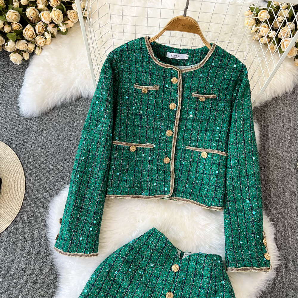 Autumn Winter Lady Two Piece O - Street Fashion Luxury recensie en prijs