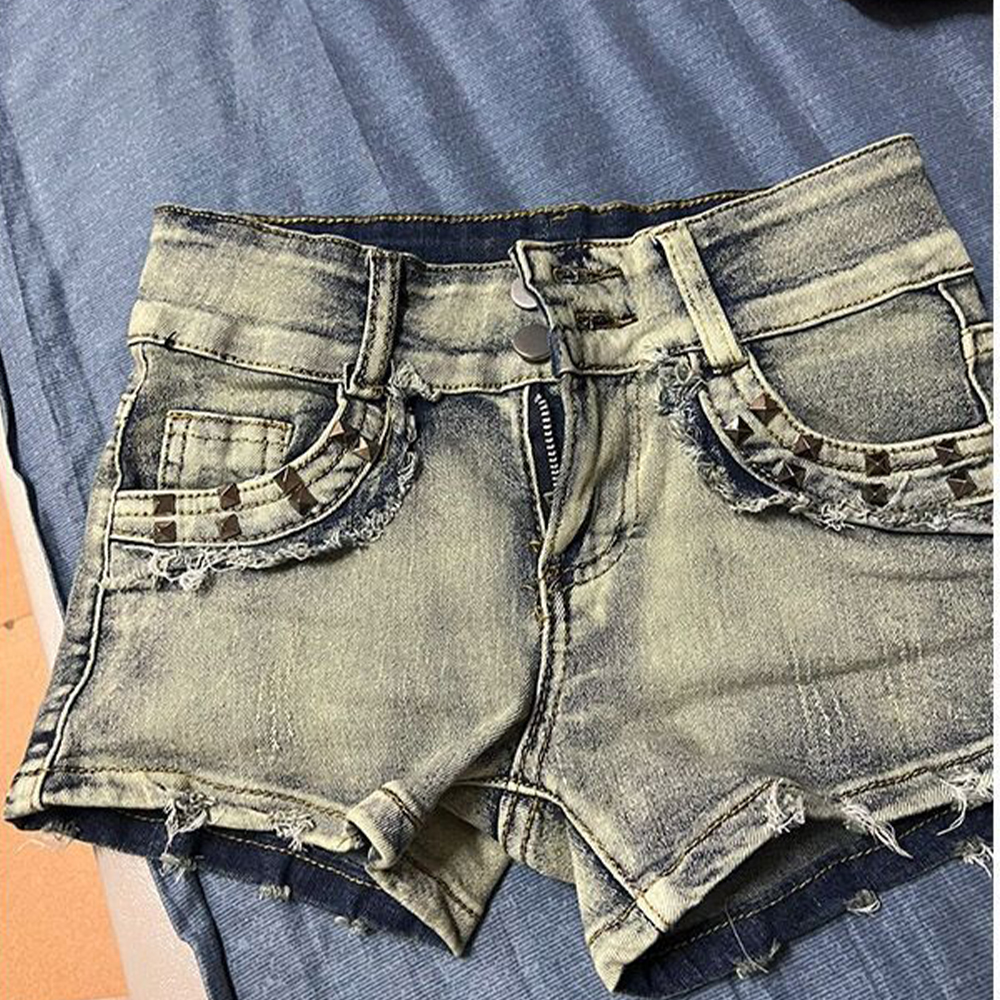 Retroy2K American Rivet Shorts - Street Fashion Hot recensie en prijs