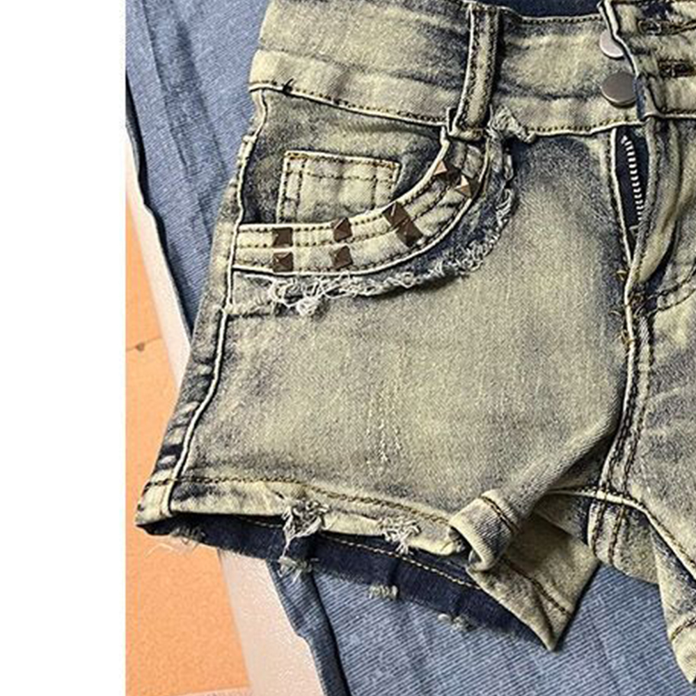 Retroy2K American Rivet Shorts - Street Fashion Hot recensie en prijs