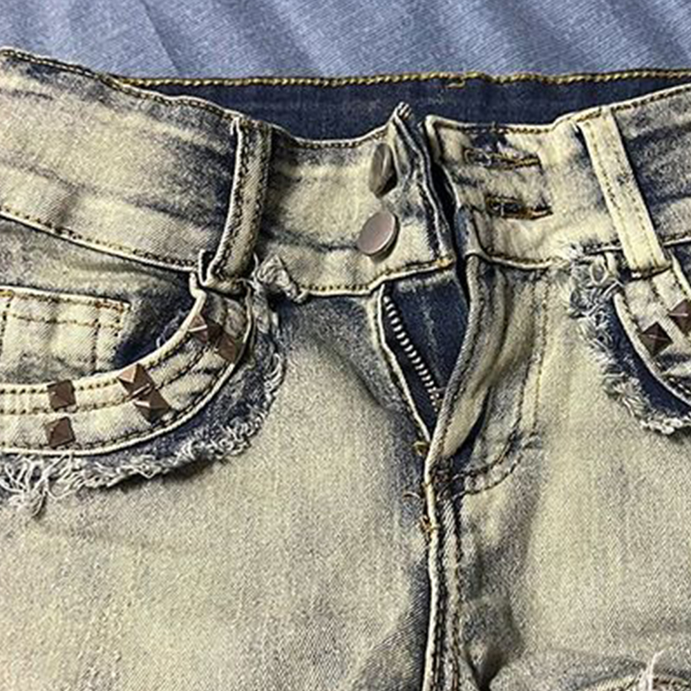 Retroy2K American Rivet Shorts - Street Fashion Hot recensie en prijs