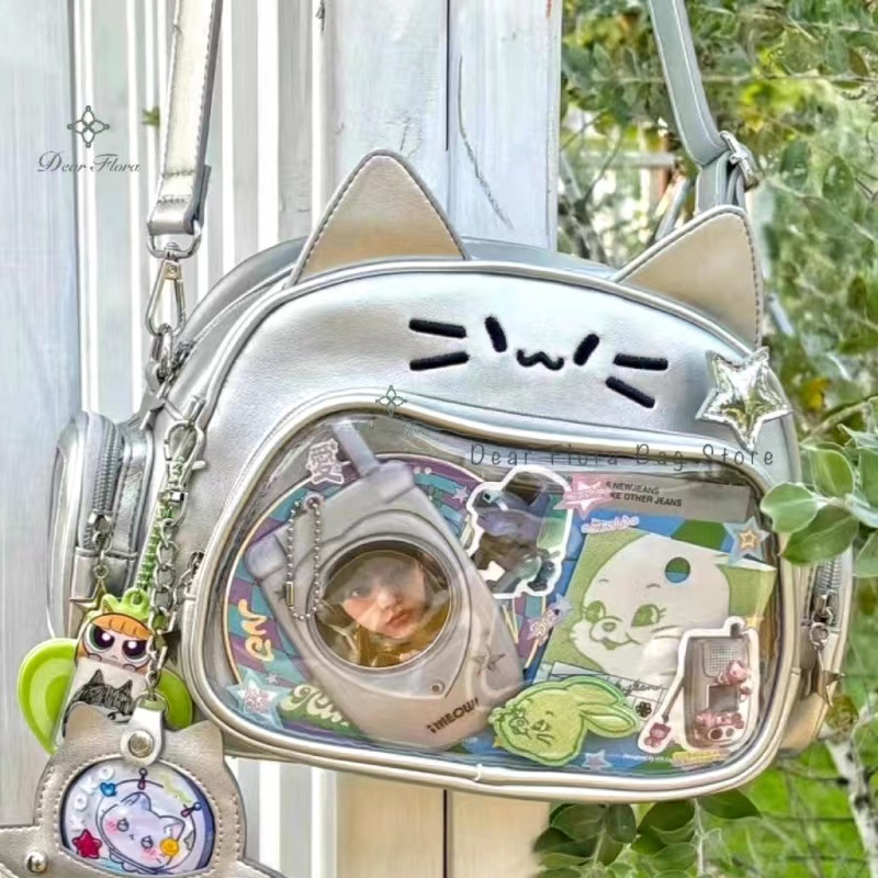New Y2K Korean Kawaii Cat Ita  - Street Fashion Korean recensie en prijs