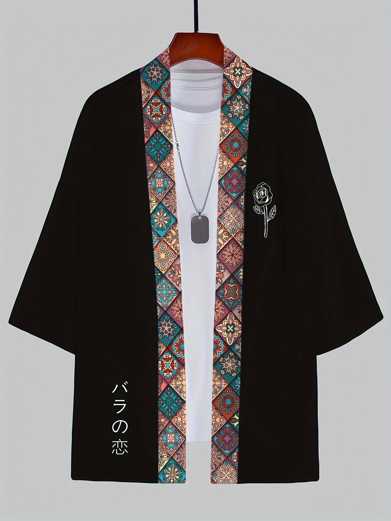 2026 Summer Men's Kimono 3D Pr - Street Fashion Kimono recensie en prijs