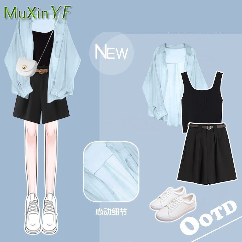 Women's Summer Shorts Suit 202 - Street Fashion Korean recensie en prijs
