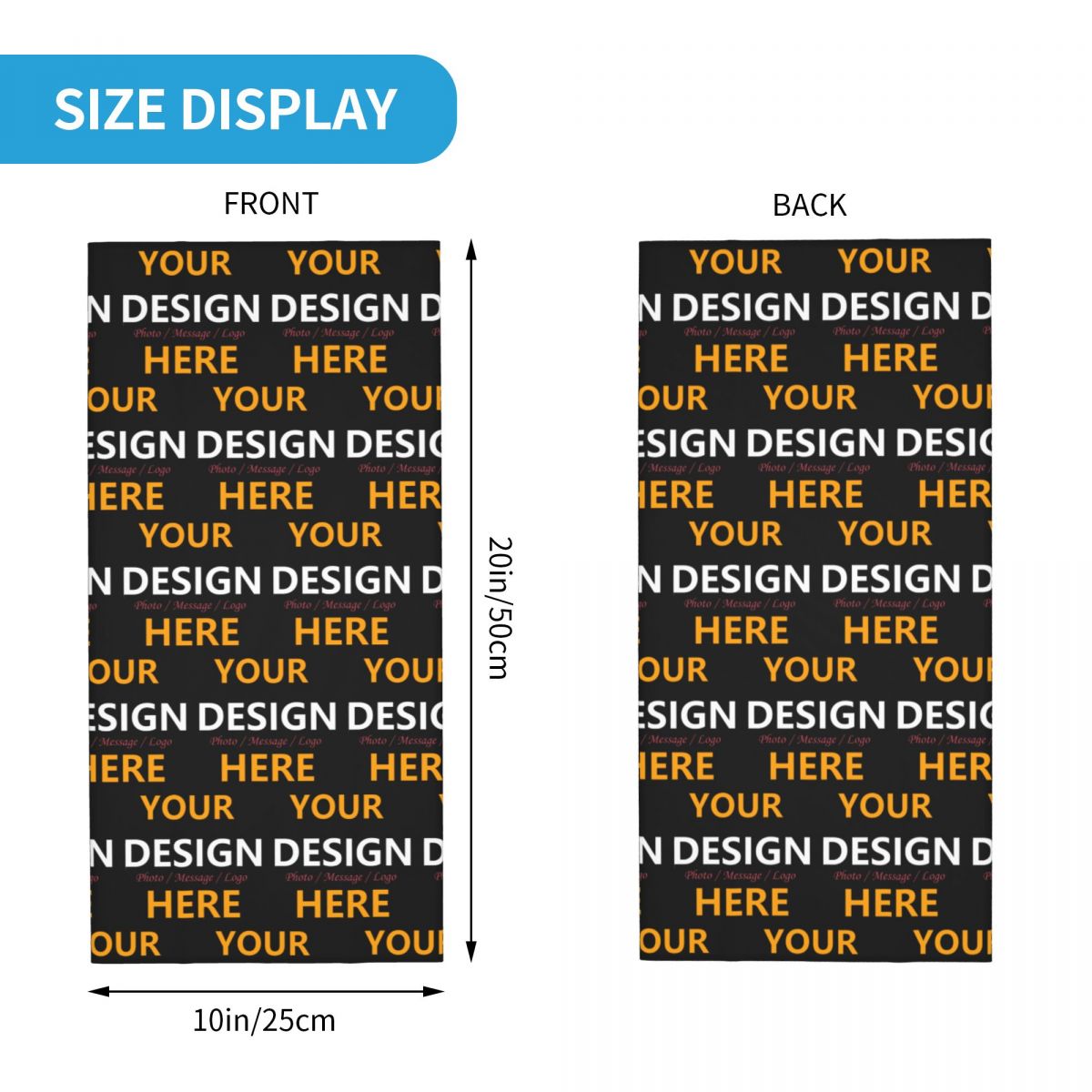 Custom Your Design Here Bandan - Balaclava Face Mask recensie en prijs
