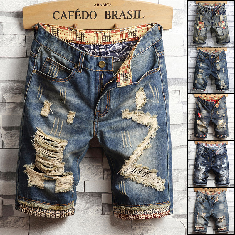 Ripped Hip-hop Denim Shorts Me - Street Fashion Jeans recensie en prijs