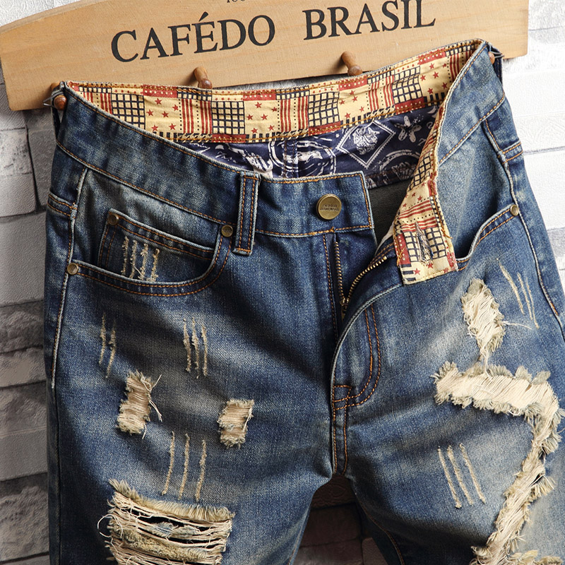 Ripped Hip-hop Denim Shorts Me - Street Fashion Jeans recensie en prijs