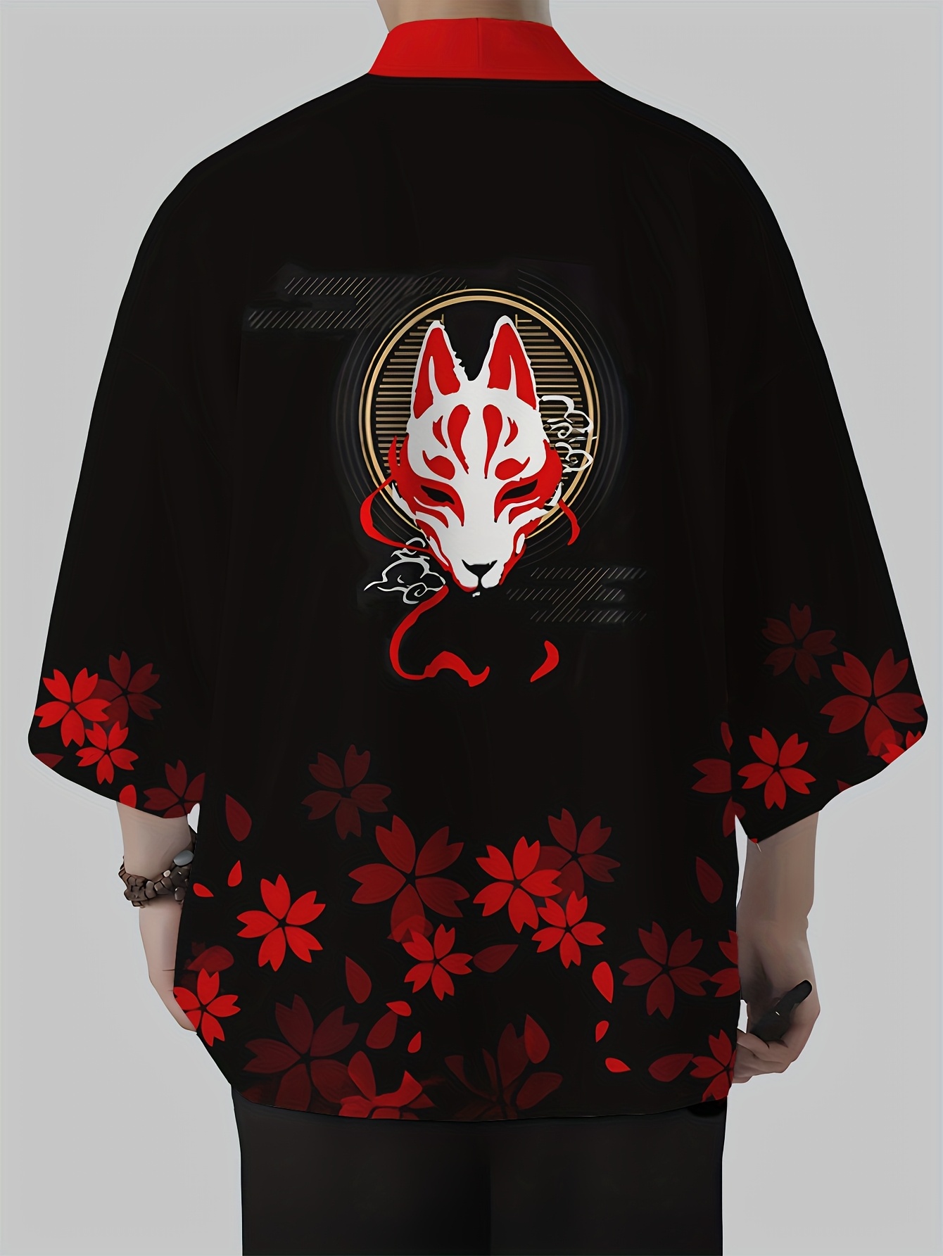 2026 Summer Men's Kimono 3D Pr - Street Fashion Kimono recensie en prijs