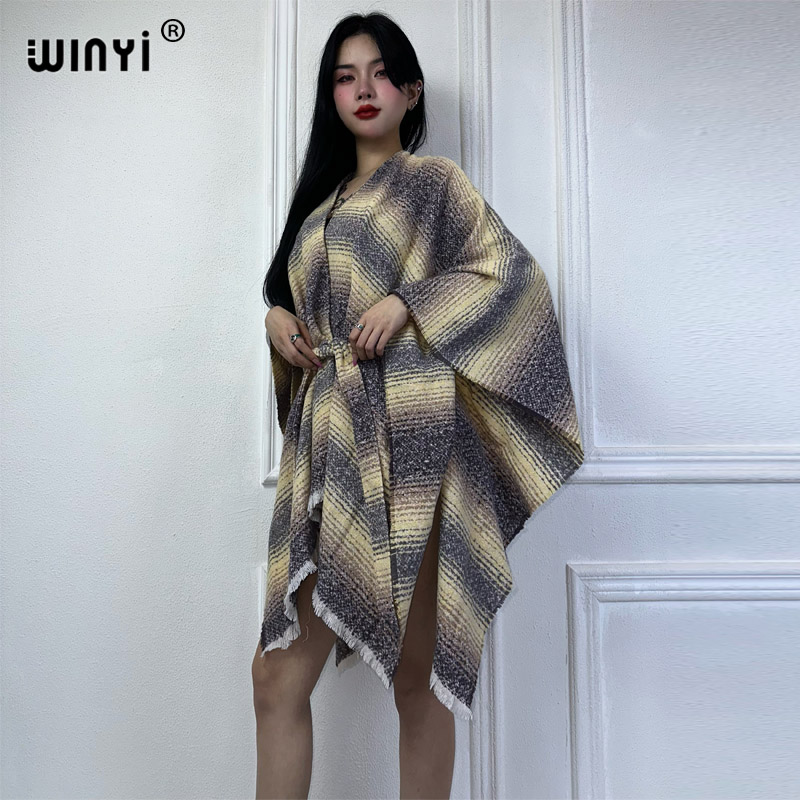 WINYI winter jacket for women  - Street Fashion Kimono recensie en prijs