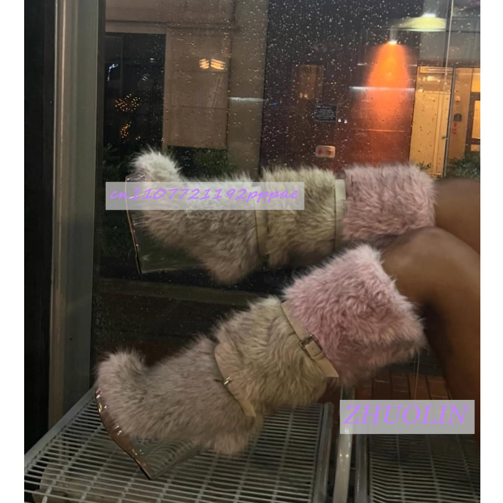 Winter Gradient Furry Transpar - Street Fashion Winter recensie en prijs