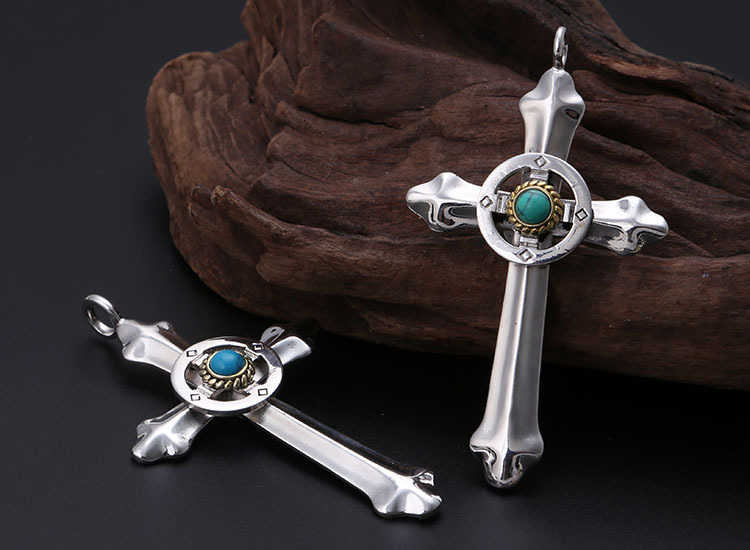 Sterling Silver Turquoise Cros - Street Fashion Photo recensie en prijs