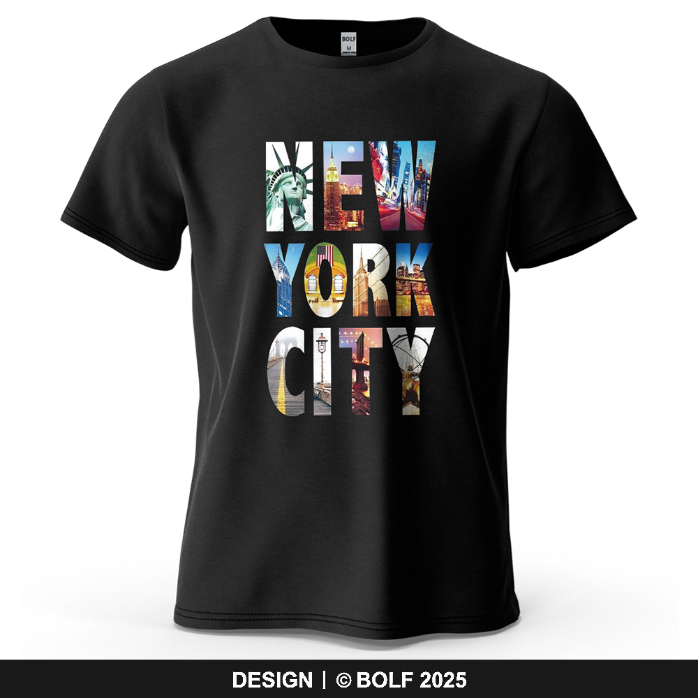 NYC Vibes Printed Men's T-Shir - Street Fashion Nyc recensie en prijs