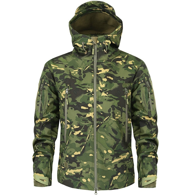 Hiking Jackets Men Camouflage  - Windbreak Shell Jacket recensie en prijs