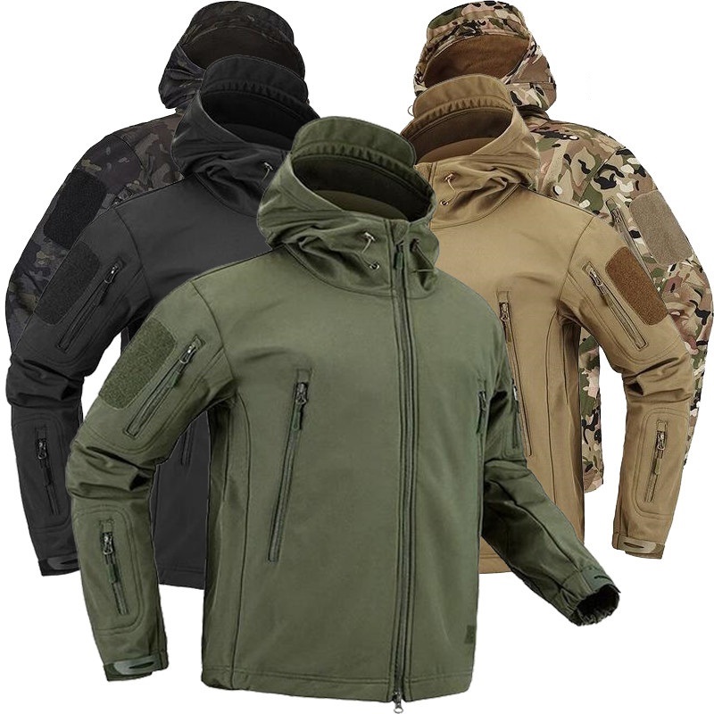 Hiking Jackets Men Camouflage  - Windbreak Shell Jacket recensie en prijs