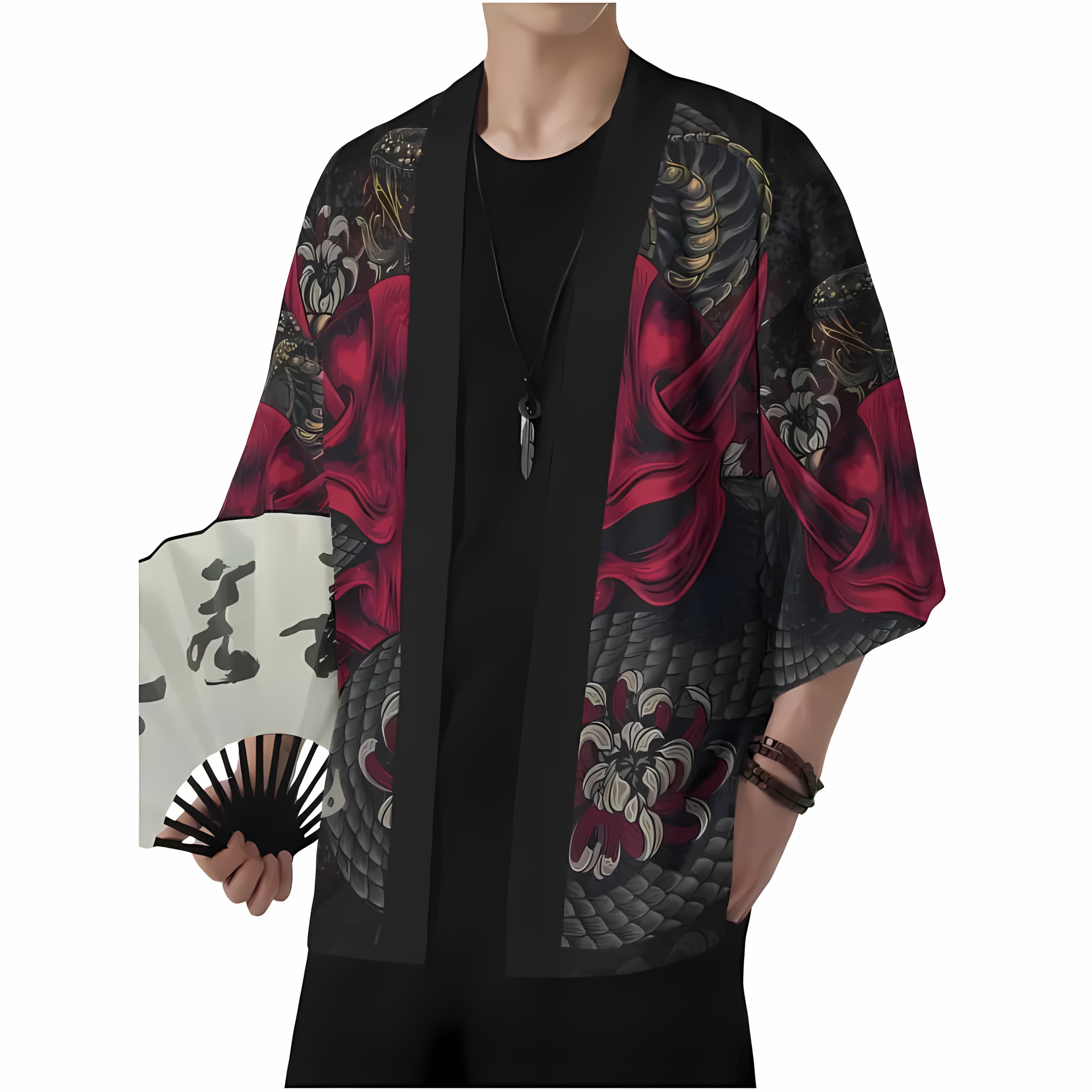 2026 Summer New Men's Kimono w - Street Fashion Kimono recensie en prijs