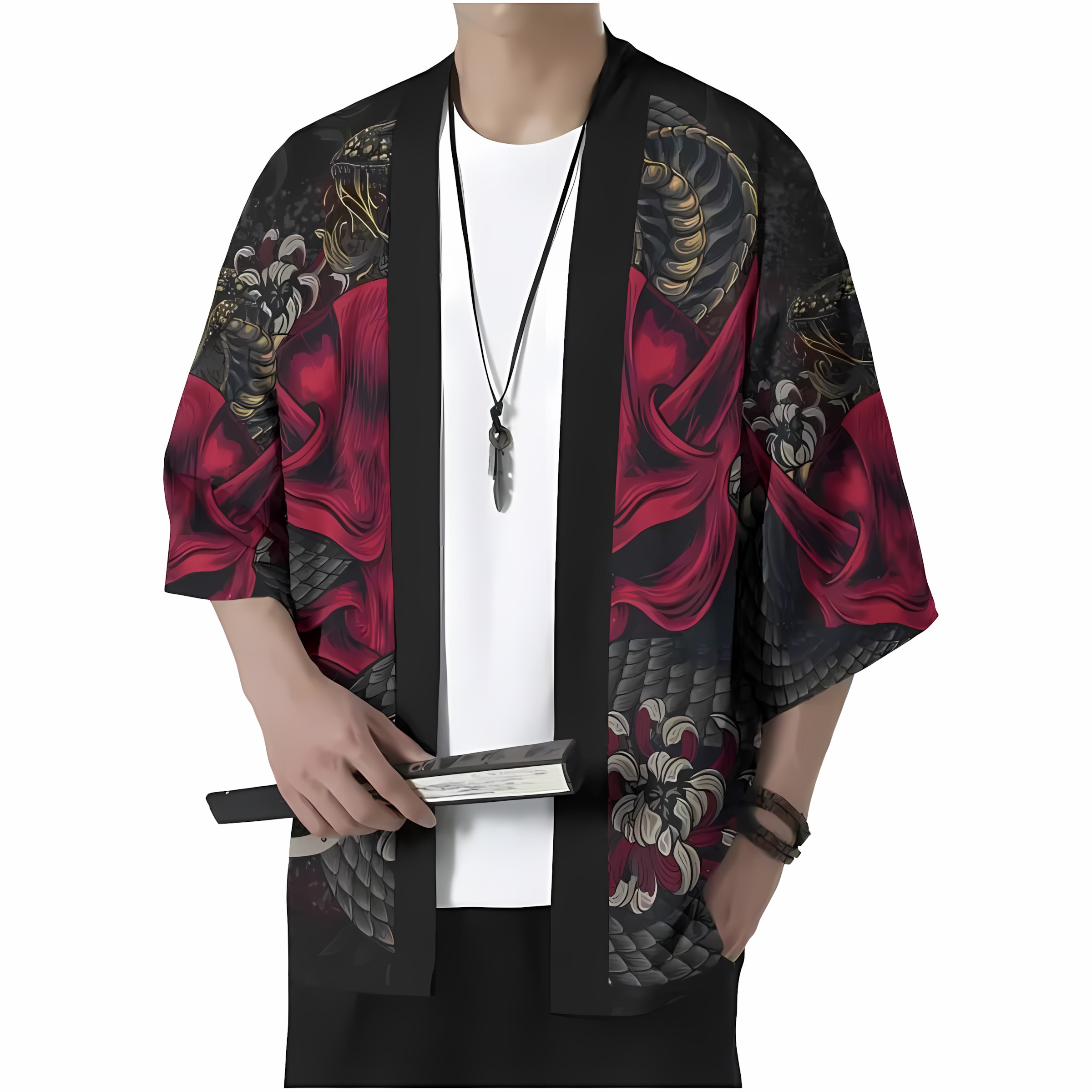 2026 Summer New Men's Kimono w - Street Fashion Kimono recensie en prijs