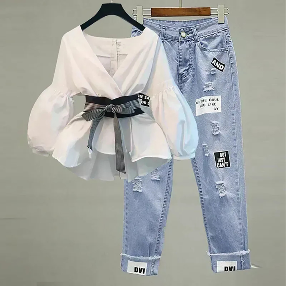 Women Elegant V-Neck Stripe La - Street Fashion Korean recensie en prijs