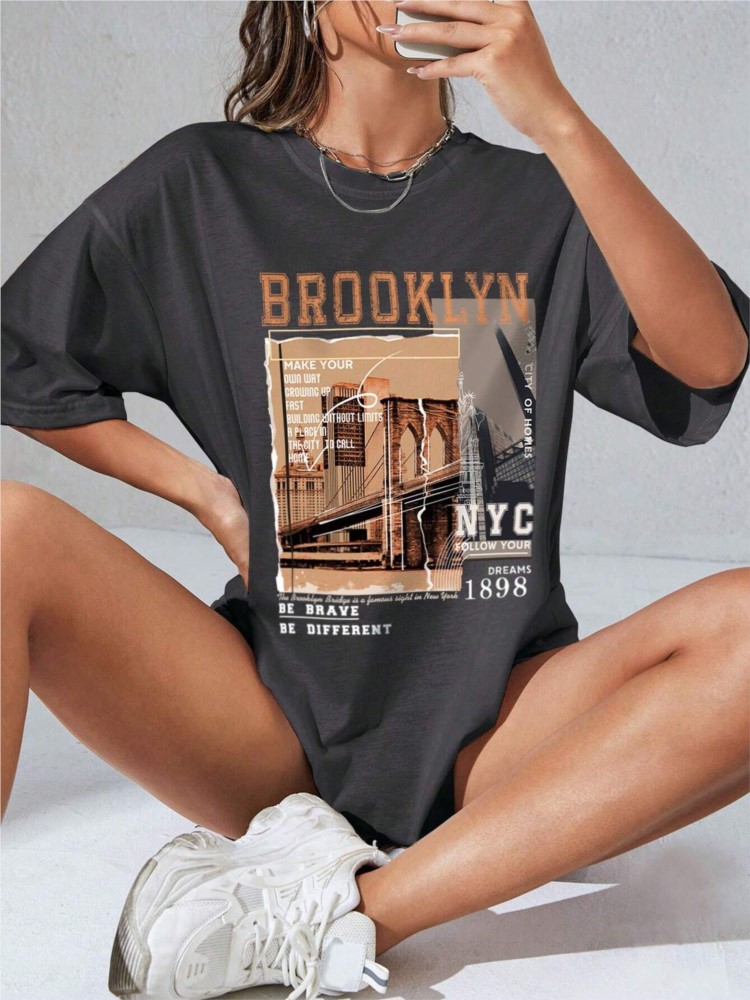 Spring Woman Cotton T-Shirts L - Street Fashion Nyc recensie en prijs