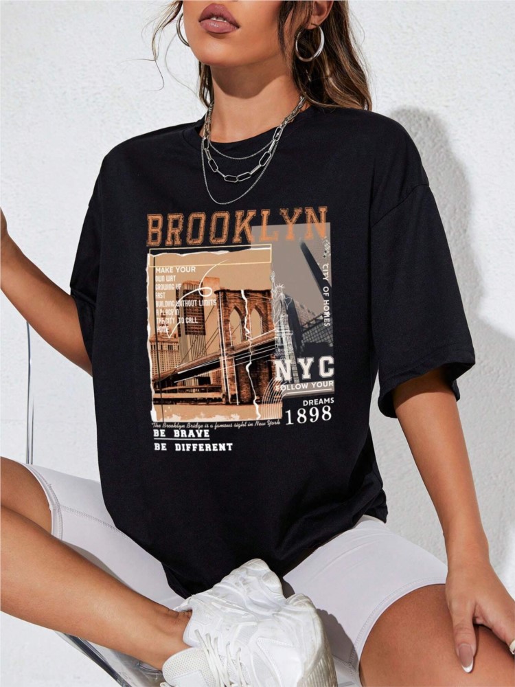 Spring Woman Cotton T-Shirts L - Street Fashion Nyc recensie en prijs