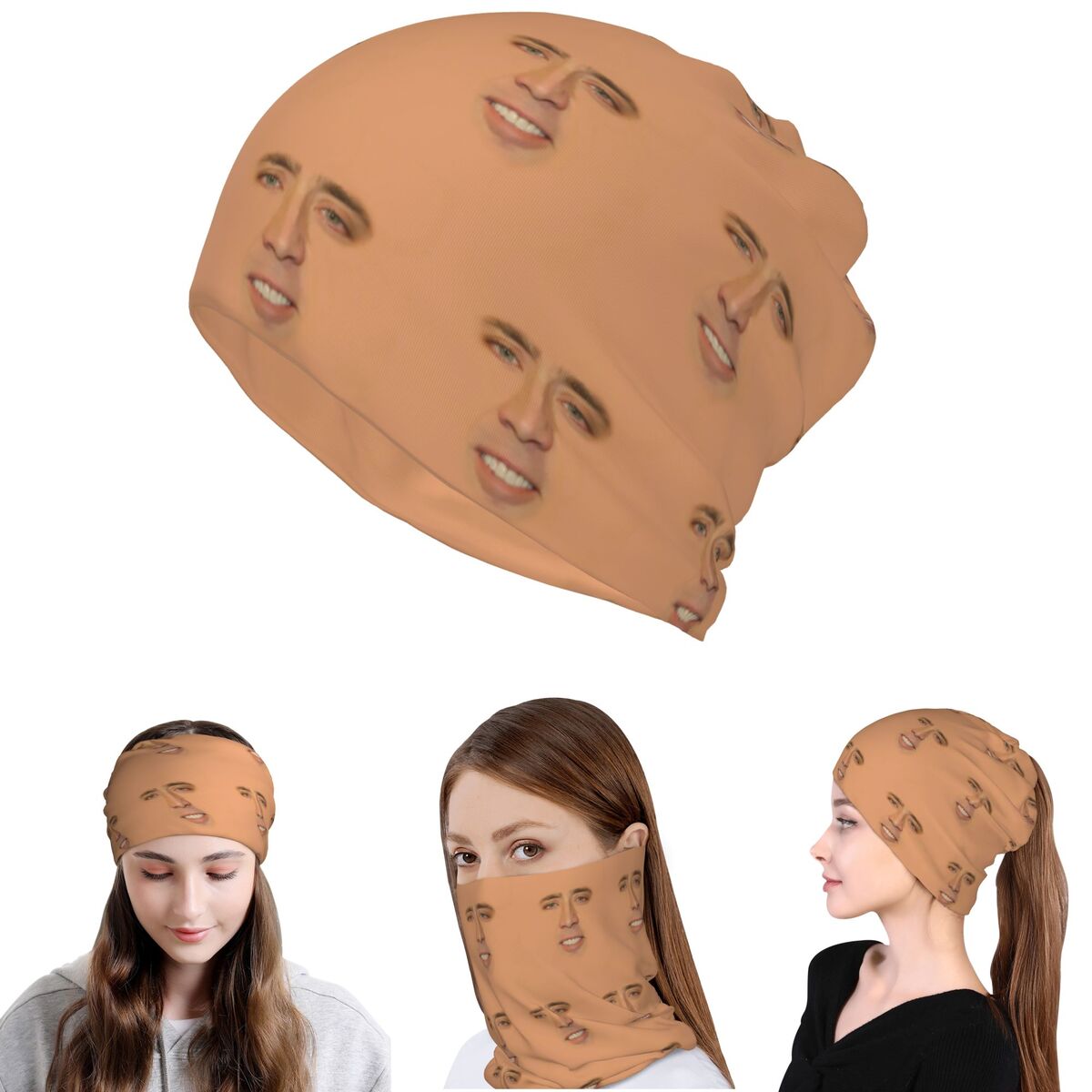 Nicolas Cage Full Face Bandana - Balaclava Face Mask recensie en prijs