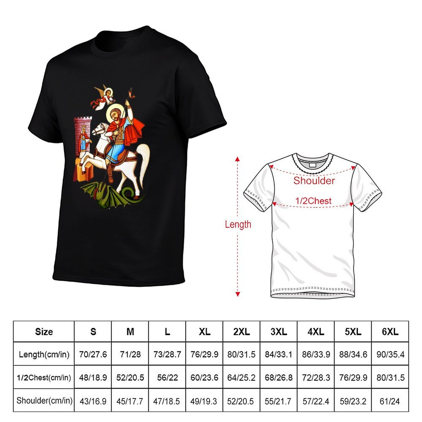 Coptic art, Saint George the m - Street Fashion Egypt recensie en prijs