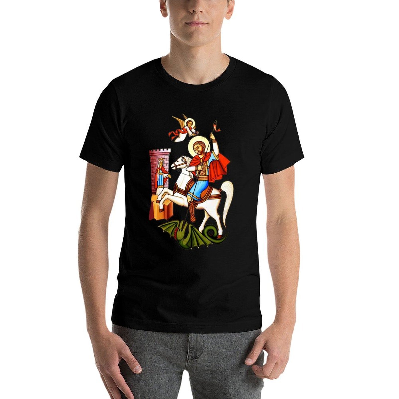 Coptic art, Saint George the m - Street Fashion Egypt recensie en prijs