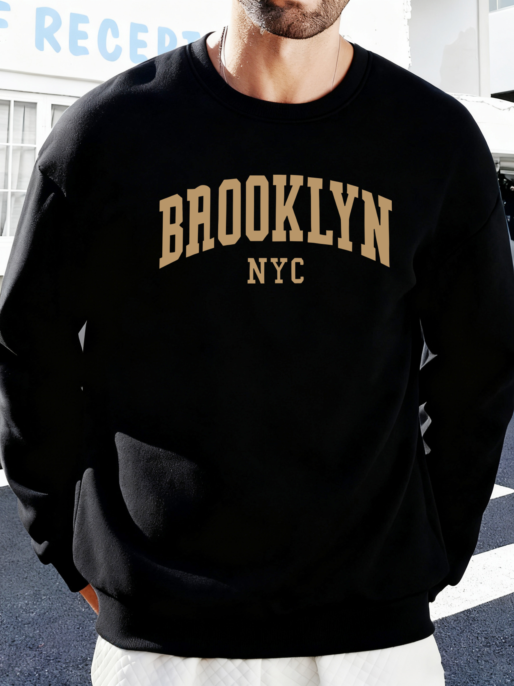 Brooklyn Nyc Letter Printed So - Street Fashion Nyc recensie en prijs