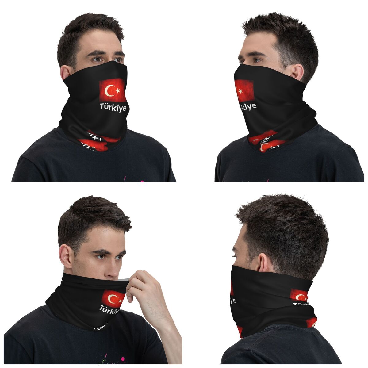 Turkiye Turkey Flag Gift Desig - Balaclava Face Mask recensie en prijs