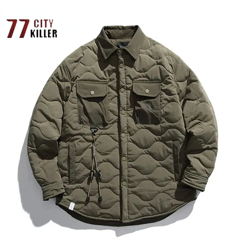 Vintage Cotton Jacket Men's Wi - Street Fashion Erkek recensie en prijs