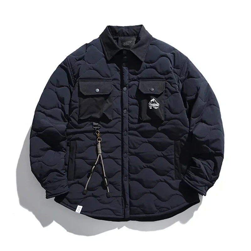 Vintage Cotton Jacket Men's Wi - Street Fashion Erkek recensie en prijs