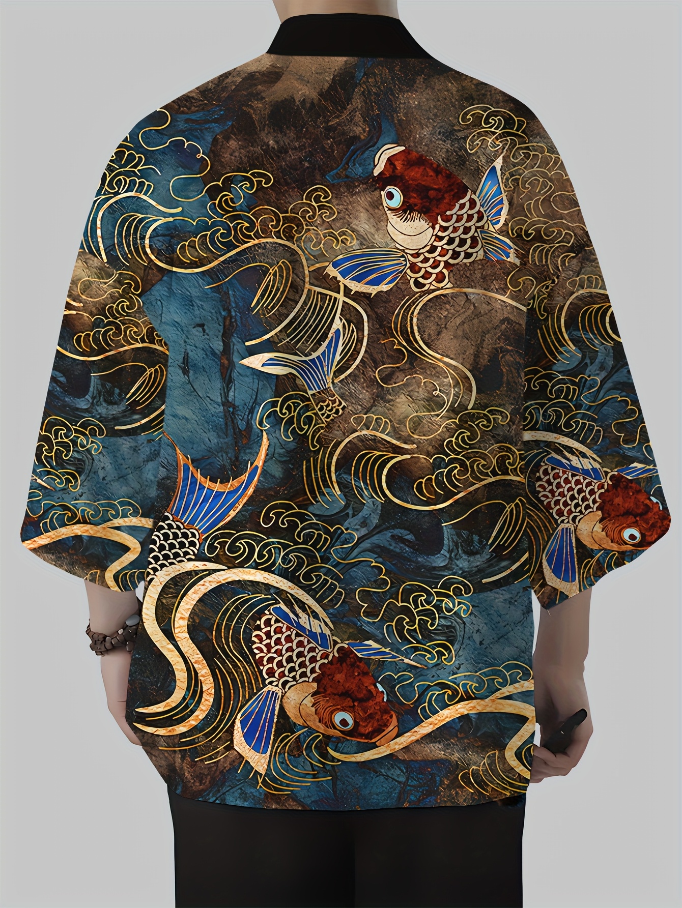 2026 Summer Men's Kimono 3D Pr - Street Fashion Kimono recensie en prijs
